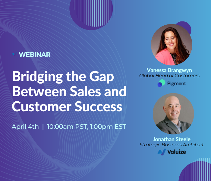 Bridging the Gap Between Sales and Customer Success